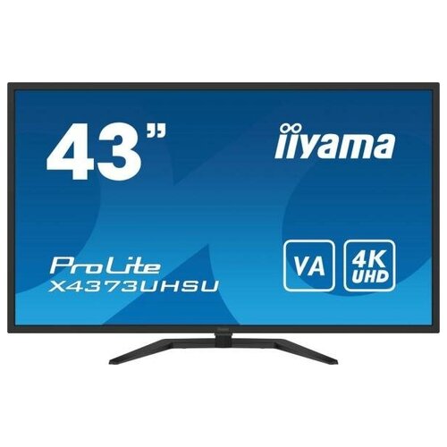 Монитор жидкокристаллический Iiyama Монитор LCD 108 cm 425 169 3840x2160UHD 4K VA nonGLARE 400cdm2 H178V178 40001 80M1 107 миллиа 5645100₽