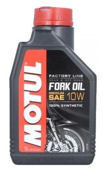 Вилочное масло MOTUL FORK OIL FACTORY LINE 10W 1л