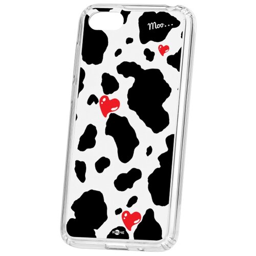фото Чехол на honor 7a kruche print корова