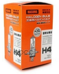 Лампа Галогенная H4 12V 60/55W Masuma арт. L240