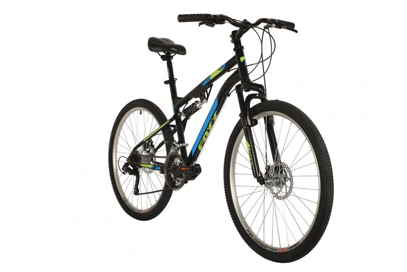 Горный (MTB) велосипед Foxx Matrix 26 (2022) черный 18" (требует финальной сборки)