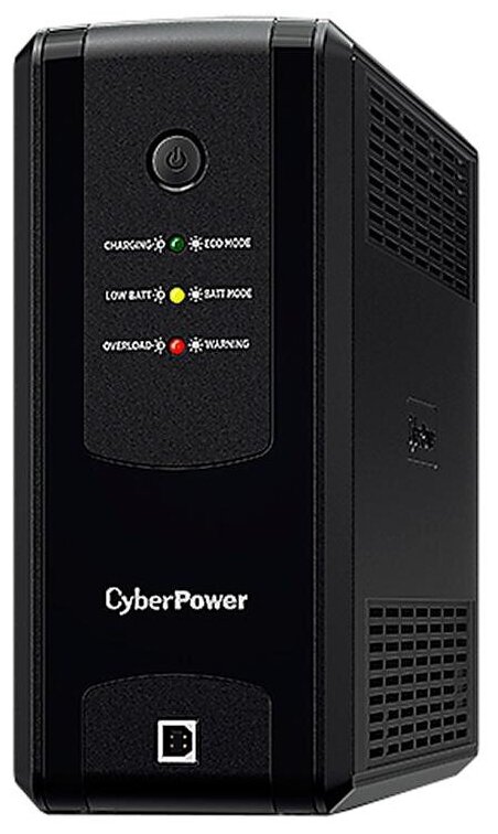Источник бесперебойного питания UPS CyberPower Ut1200eg Line-Interactive 1200VA/700W USB/RJ11/45/Dry .