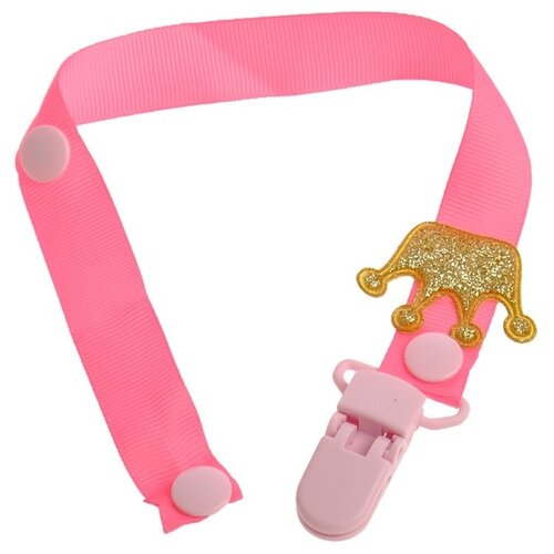 фото Держатель для пустышки, ниблера «принцесса» на ленте mum&baby