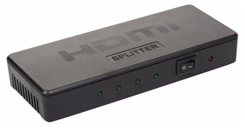 HDMI и VGA оборудование Rexant Делитель гнездо HDMI на 4 гнезда HDMI, пластик