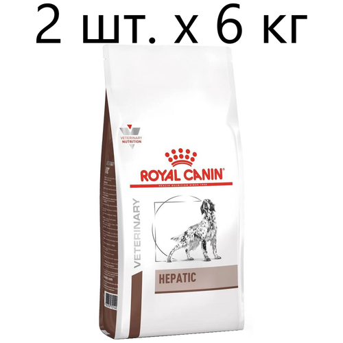 Сухой корм для собак Royal Canin Hepatic HF16, при заболеваниях печени, 2 шт. х 6 кг