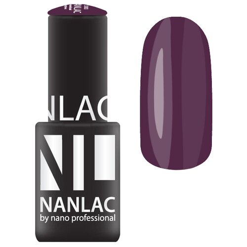 Купить Гель-лак для ногтей Nano Professional Эмаль, 6 мл, NL 2151 сливовый виссон