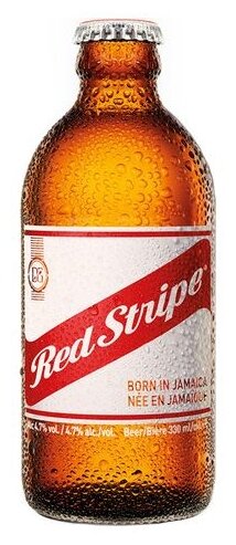 Пиво Red Stripe светлое 0.33 л