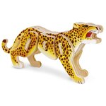 Пазл ГеоДом 3D Леопард (4607177454849), 12 дет. - изображение