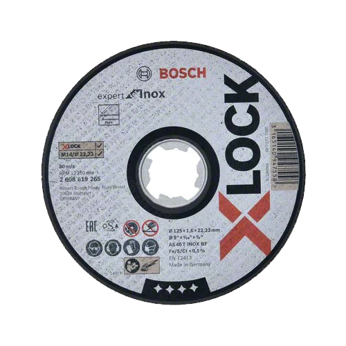 Диск отрезной BOSCH Expert X-lock 2608619265, 125 мм 1 шт.