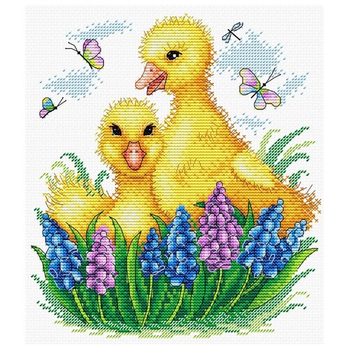 фото "м.п.студия" набор для вышивания м №15 №379 "идиллия" 19 х 21 см жар-птица