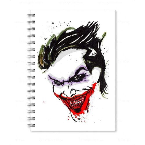 Тетрадь BUGRIKSHOP А5 принт Джокер, Joker - J0016