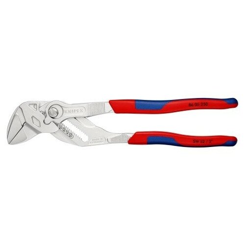 Клещи переставные - гаечный ключ Knipex KN-8605250SB- 250 мм ручки чехлы двухкомпонентные