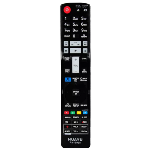 Huayu LG RM-B938 Универсальный пульт для TV. пульт fiesta rm 609cb универсальный для lg tv