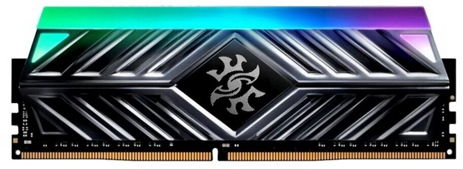 Оперативная память DIMM DDR4 8 Gb 3200 Mhz ADATA XPG SPECTRIX D41 RGB Grey (AX4U32008G16A-ST41) PC4-25600