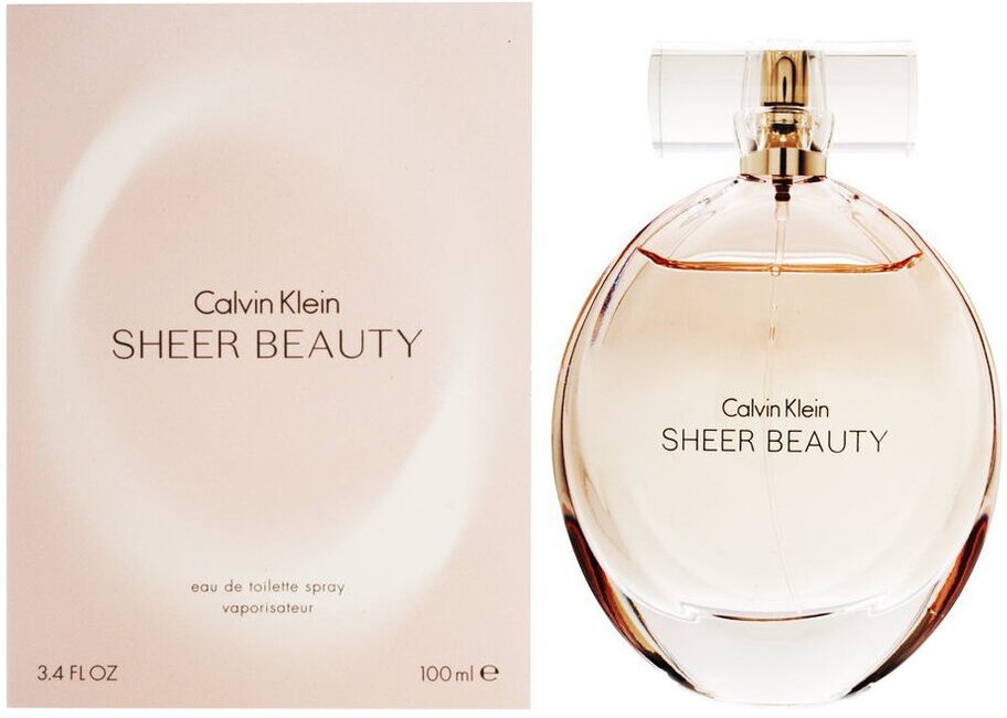 CALVIN KLEIN туалетная вода Sheer Beauty, 100 мл