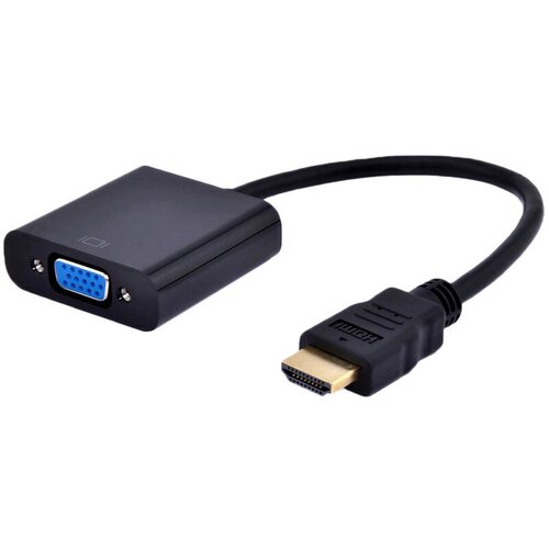 Аксессуар Flexis HDMI - VGA 0.25m Black FL-HDMI-VGA-0.25M-BK