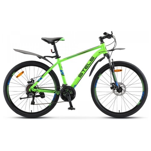 фото Горный (mtb) велосипед stels navigator 640 md 26 v010 (2020) зеленый 19" (требует финальной сборки)