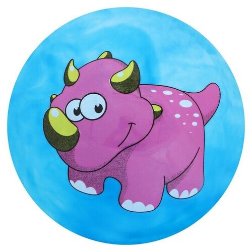 Мяч детский Динозаврики d 25 см 60 г цвет 515₽