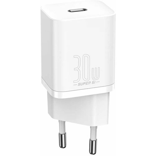 Сетевое зарядное устройство Baseus Super Si Quick Charger 1C 30W (CCSUP-J02), белый