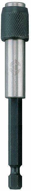 Держатель вставок (бит) 1/4", фиксатор, 75 мм, для шуруповерта KING TONY 752-75