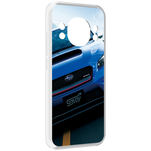Чехол MyPads субару subaru 2 для Doogee S98 / S98 Pro задняя-панель-накладка-бампер