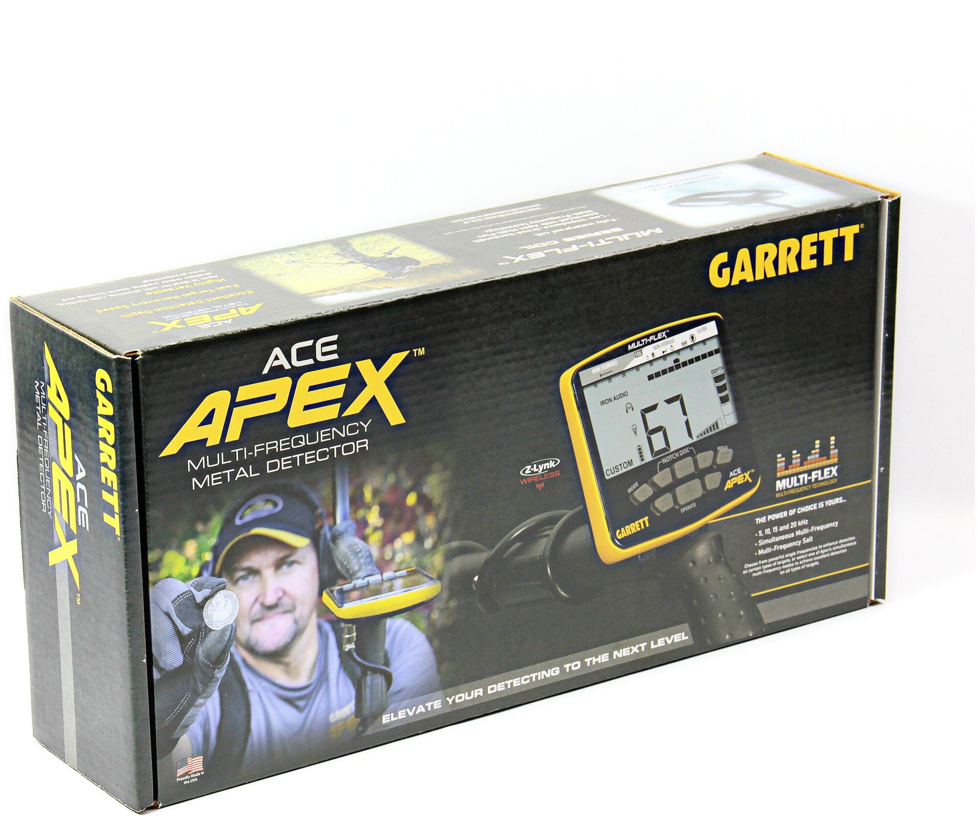 Металлоискатель GARRETT ACE Apex 8.5x11" DD