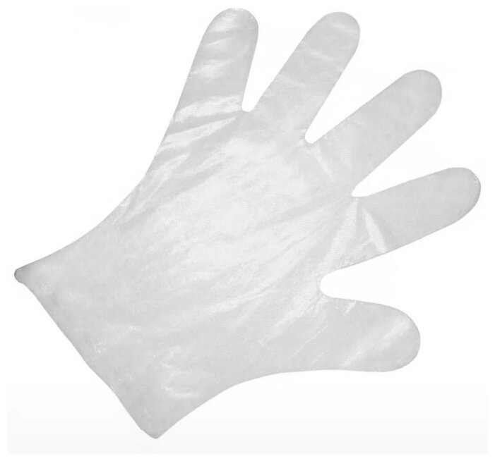 фото Перчатки одноразовые полиэтиленовые SL-27 (100шт/уп)
