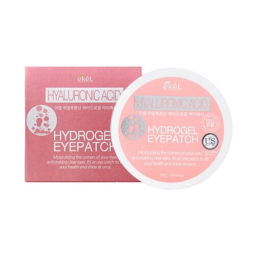 EKEL Hydrogel Eye Patch Hyaluronic Acid Гидрогелевые патчи под глаза с гиалуроновой кислотой