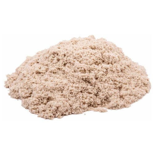 фото Кинетический песок Космический песок Набор с формочками и складной песочницей, бежевый, 3 кг, пластиковый контейнер