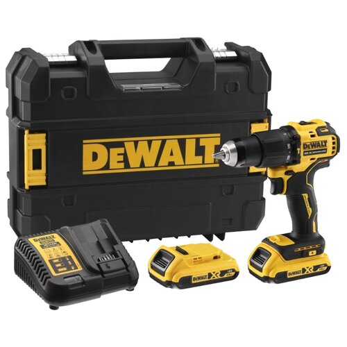Ультракомпактная ударная дрель-шуруповерт 18В DEWALT DCD709D2T-QW 3747700₽