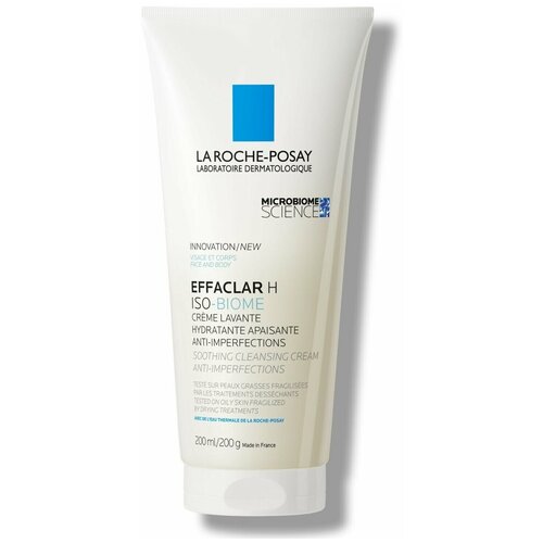 La Roche-Posay Effaclar H Iso-Biome Cream, 200 мл