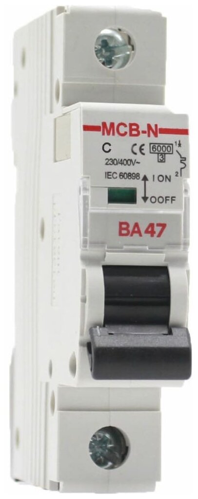 AKEL Выключатель автоматичекий ВА47-MCB-N-1P-C10-AC 400084