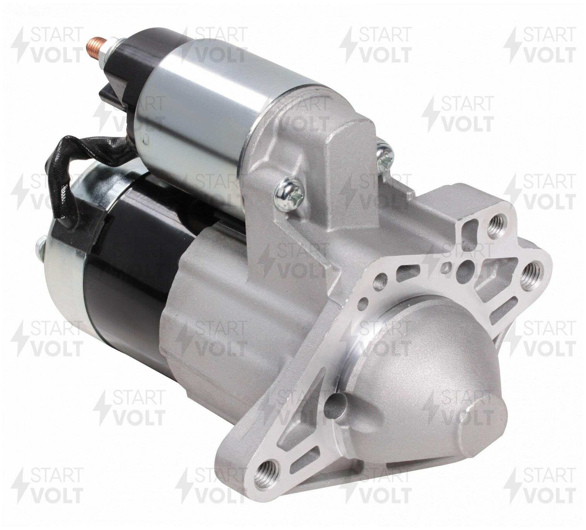 Стартер для автомобилей Renault Duster (10-)/Megane III (08-) K4M 1.6i 1кВт StartVolt - фото №1
