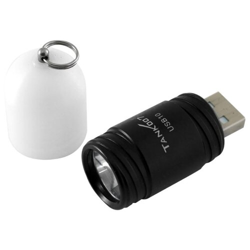 фото Ручной фонарь Tank007 USB10 черно-белый