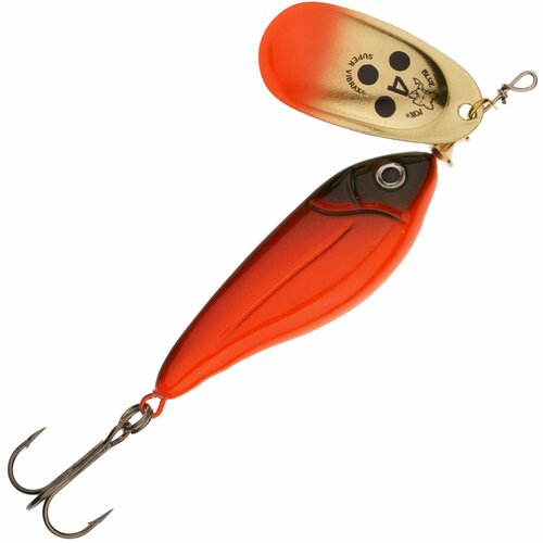 фото Блесна для рыбалки blue fox minnow super vibrax №2 9гр #srb / блесна вертушка