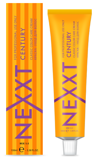 NEXPROF стойкая крем-краска для волос Century Classic, 5.38 светлый шатен золотистый махагон