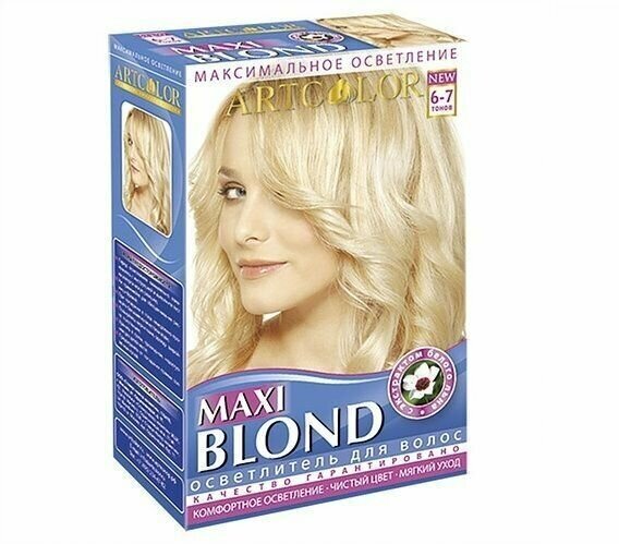Осветлитель для волос Артколор Maxi Blond, 60мл х 1шт