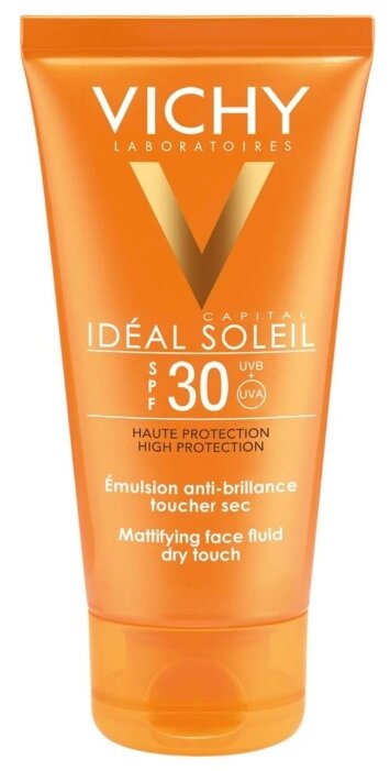 Vichy эмульсия Capital Ideal Soleil Mattifying Face Dry Touch SPF 30