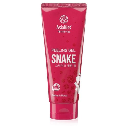 фото Asiakiss пилинг гель snake peeling gel со змеиным ядом 180 мл