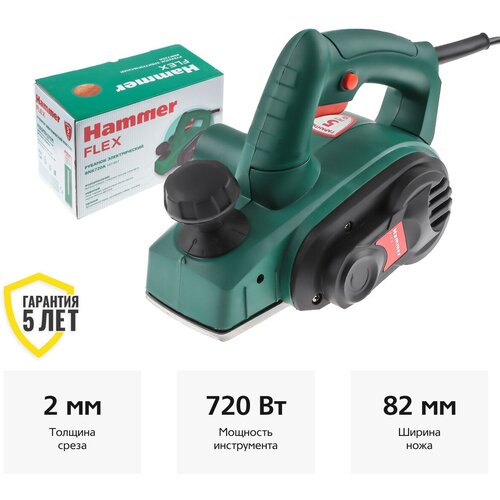 Сетевой электрорубанок Hammer RNK720A 720 Вт коробка 5255₽