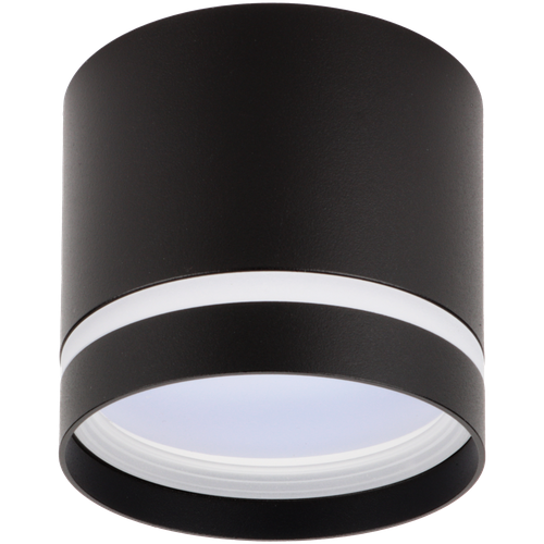 Светильник накладной Arton, цилиндр, 85х80мм, GX53, алюминий, черный, настенно-потолочный светильник для гостиной, кухни, спальни, Ritter, 59943 2