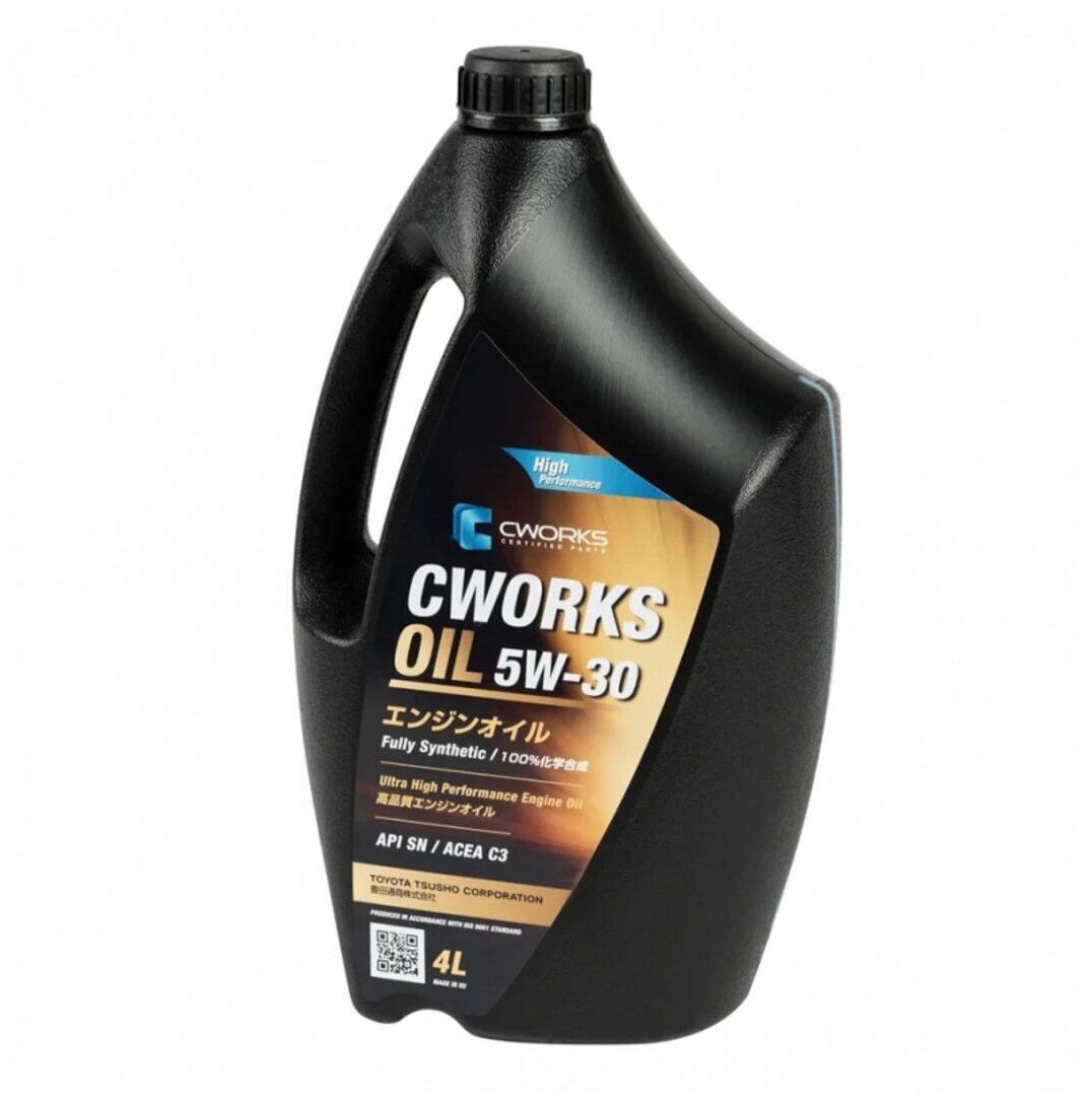 Полусинтетическое моторное масло CWORKS 5W-30 C3