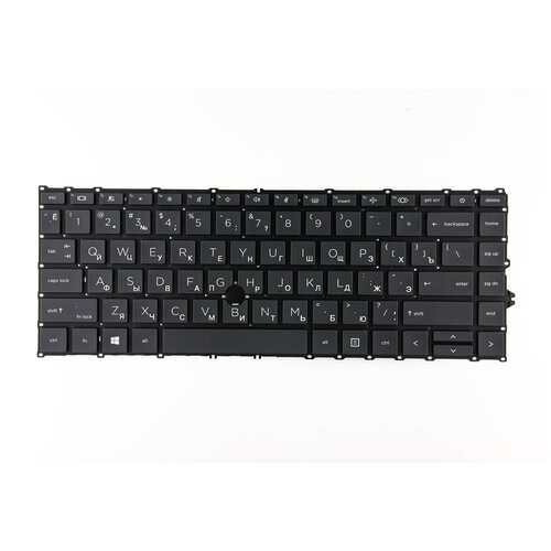 Клавиатура для HP 840 G7 с подстветкой без Trackpoint p/n: 6037B0161801, SG-A2130 ноутбук hp elitebook 840 g8 5p667ea