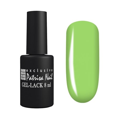 Patrisa Nail Гель-лак Авангард, 8 мл, 38 г, 369 неоновый салатовый