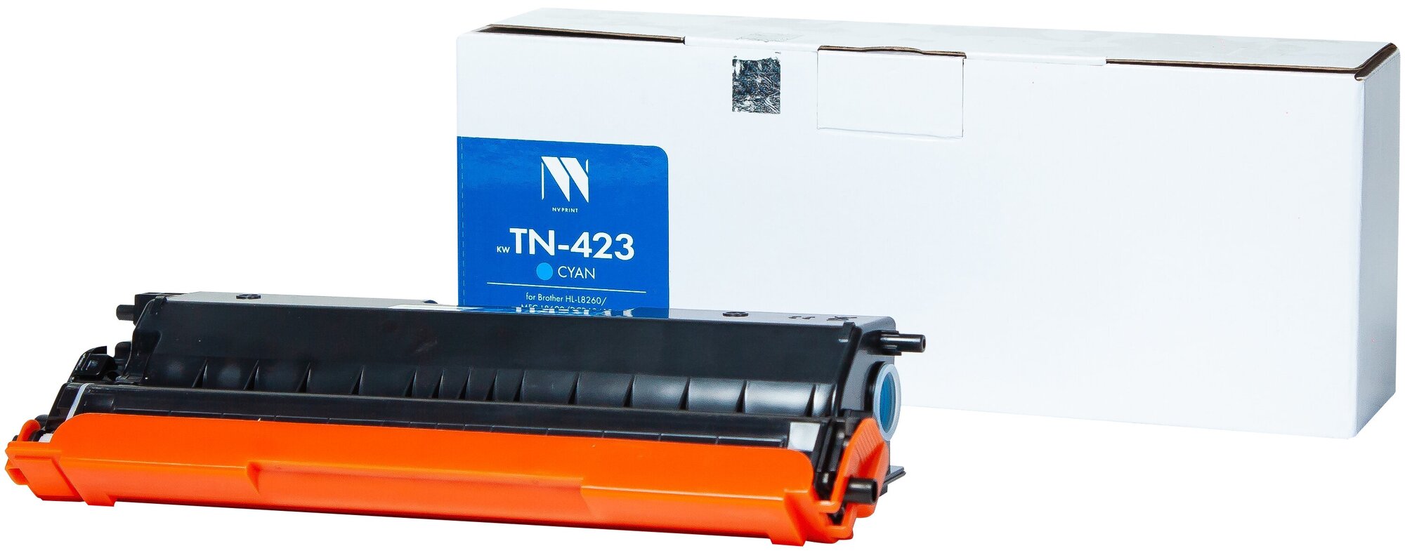 Лазерный картридж NV Print NV-TN-423C для Brother DCP-L8410, Brother HL-L8260 (совместимый, голубой, 4000 стр.)