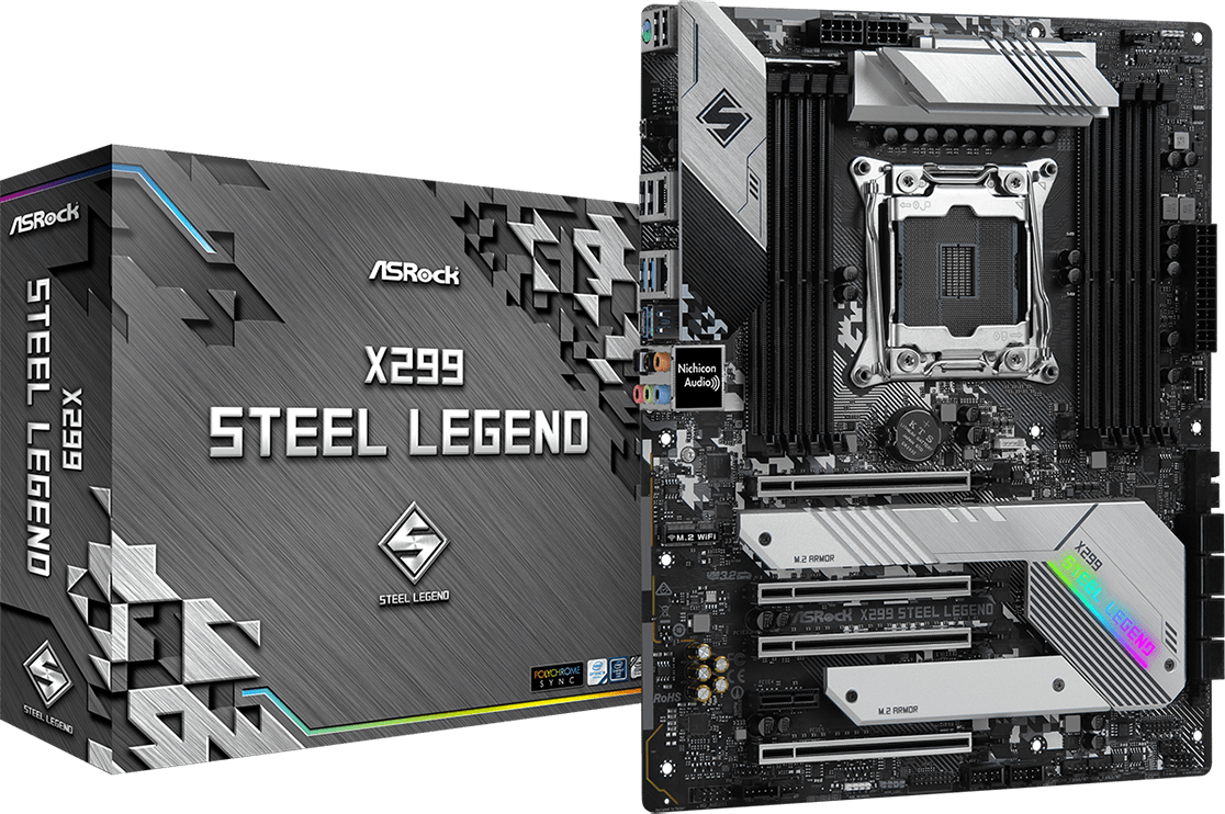 Материнская плата ASRock X299 STEEL LEGEND RTL