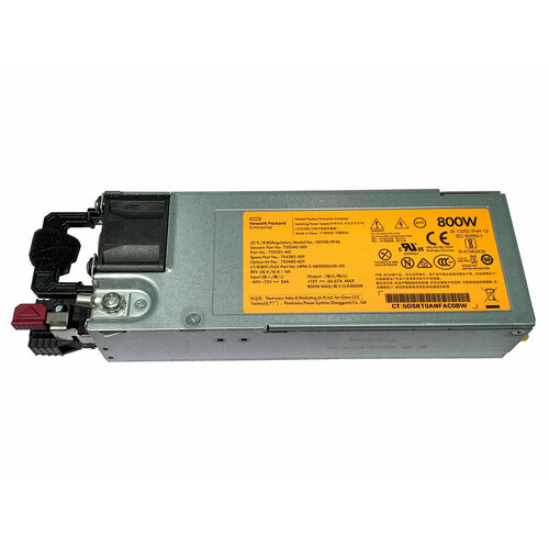Блок питания для HP G9 800 Вт HSTNS-PF46 735040-001 735051-401 720480-B21 4600000₽