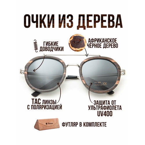 фото Солнцезащитные очки timbersun onyxblack, коричневый, черный