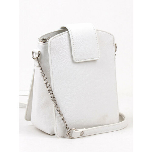 фото Сумка кросс-боди медведково, белый