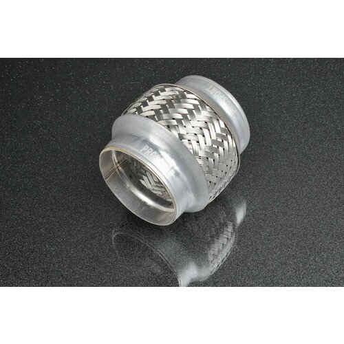 Гофра глушителя 76*100 мм двойная оплетка